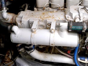 Heat exchanger maintenance.